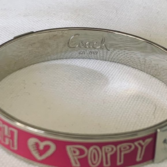 Coach Poppy Bangle Bracelet - Picture 5 of 8